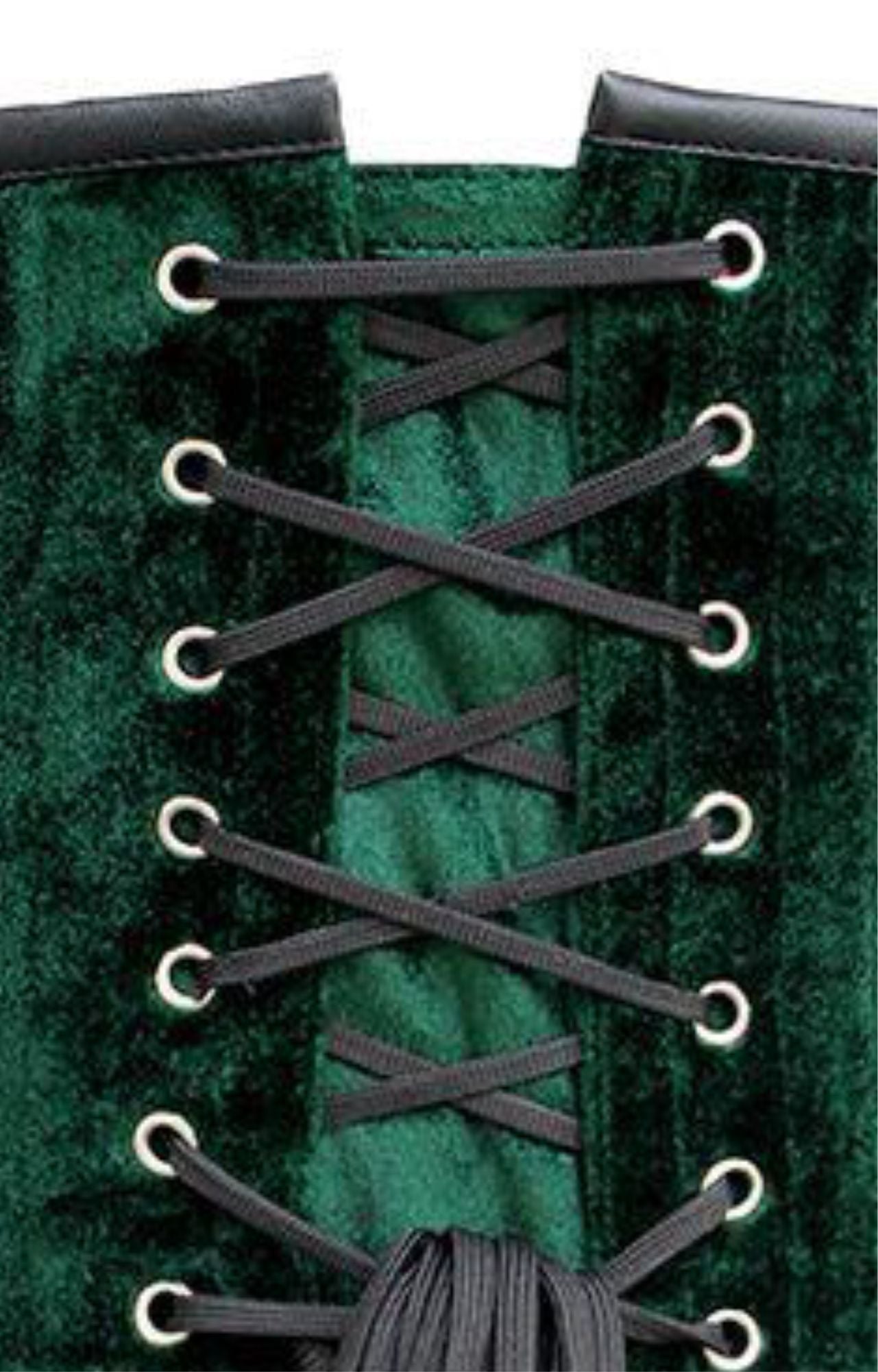 Women's Premium PVC Vinyl Overbust Silhouette Corset