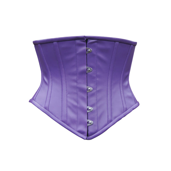 Purple Underbust Corset Cincher Women Waist Trainer