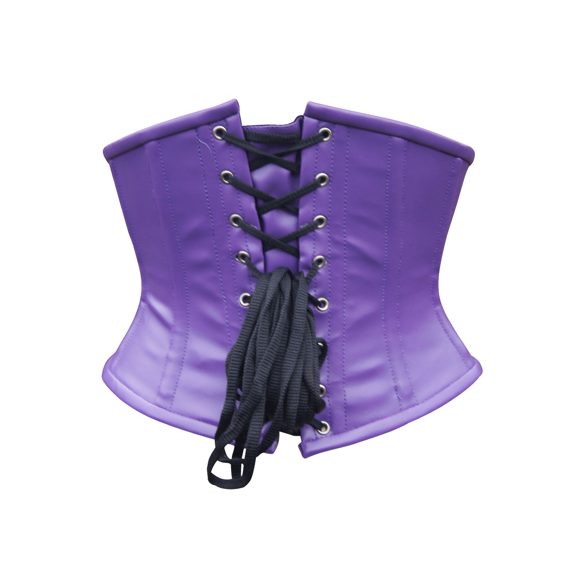 Purple Underbust Corset Cincher Women Waist Trainer