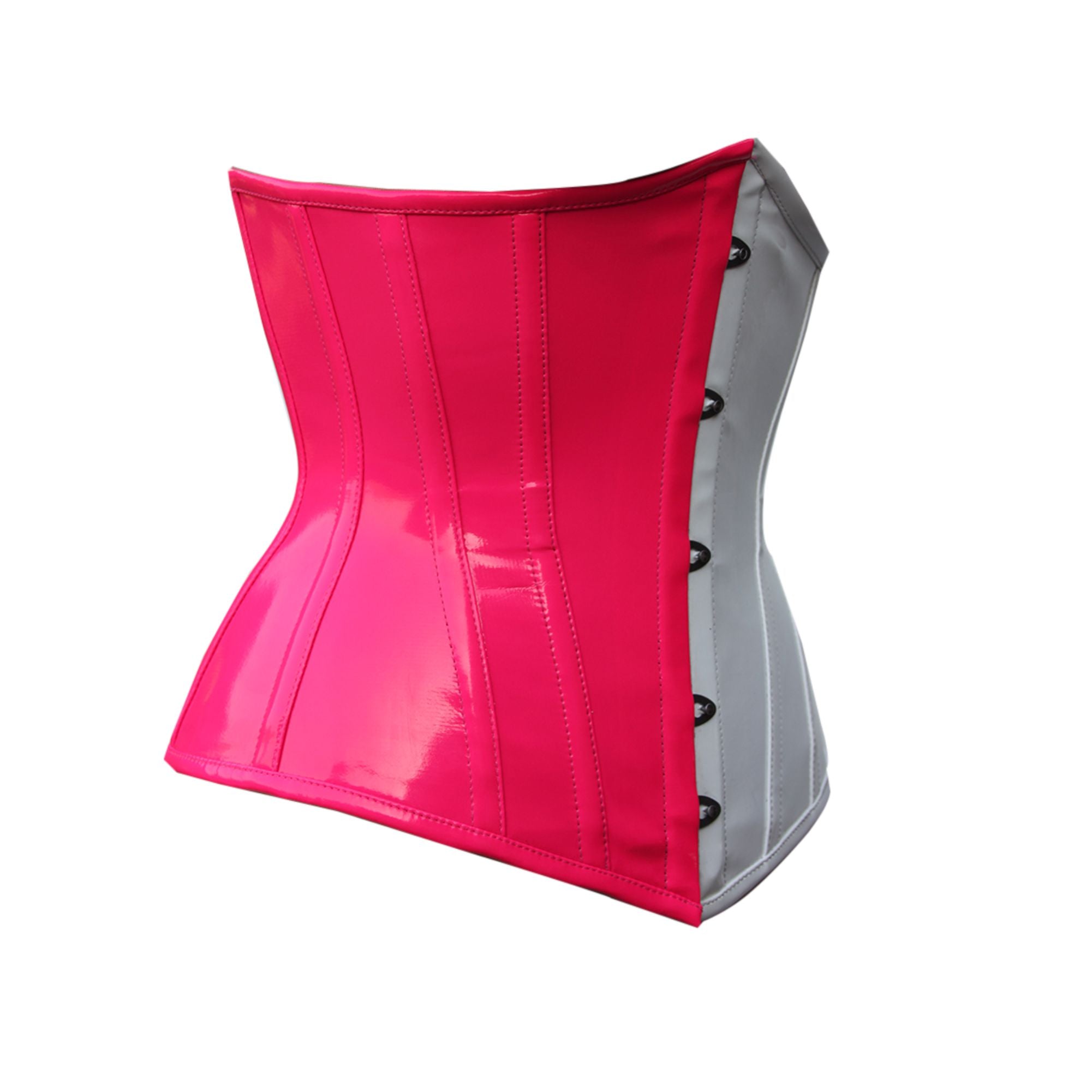 Harley Quinn PVC Underbust Steel Boned Waist Corset