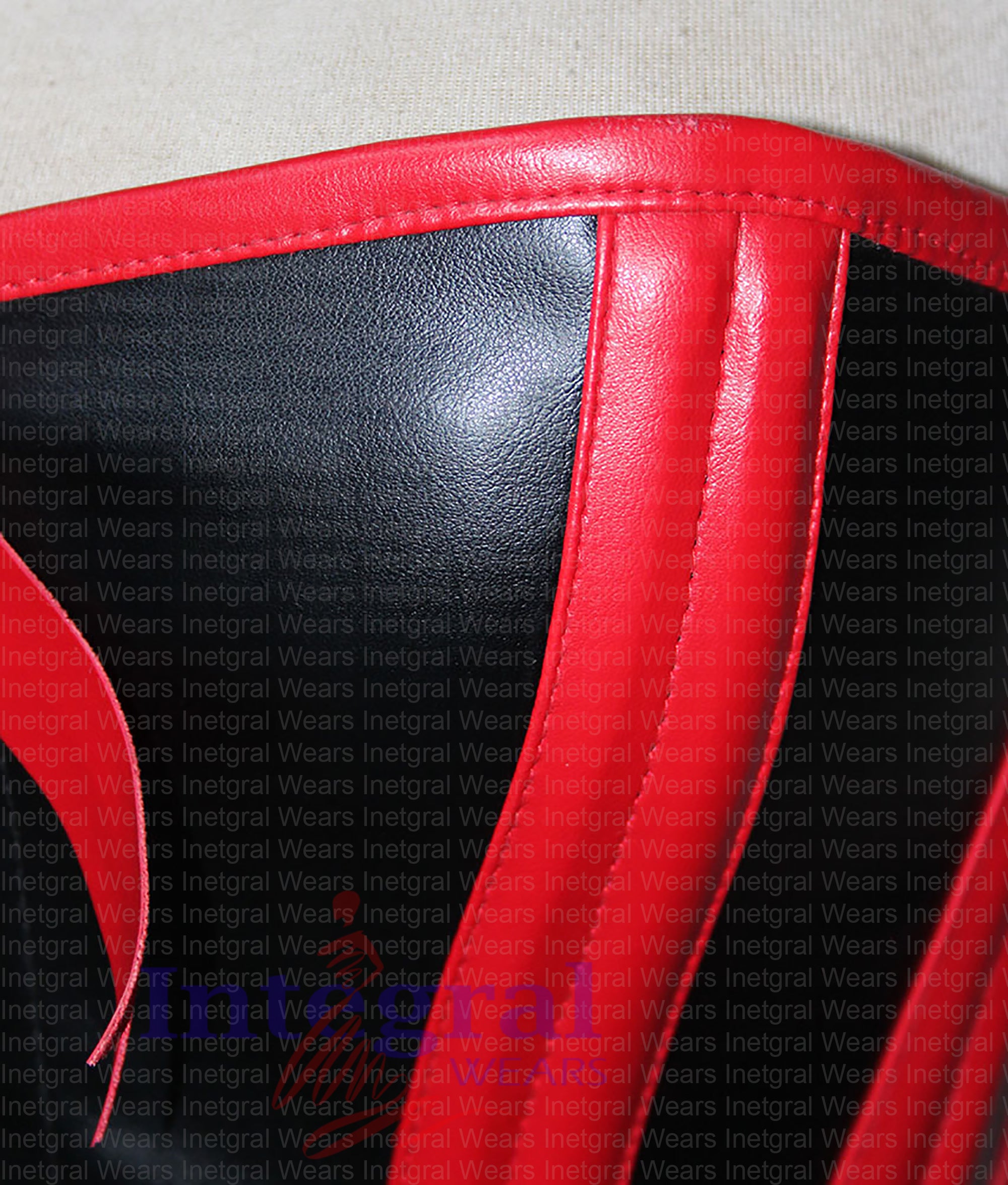 Women Heavy Duty Faux Leather Double Steel Boned OverBust Fetish Red Black Steampunk Corset Waist Training Hourglass Body Shaper Corset