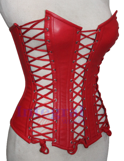 Women Sweetheart corset Leather Corset Steel Boned Corset Fetish Corset Steampunk Corset Waist Training Corset Hourglass Corset Body Shaper