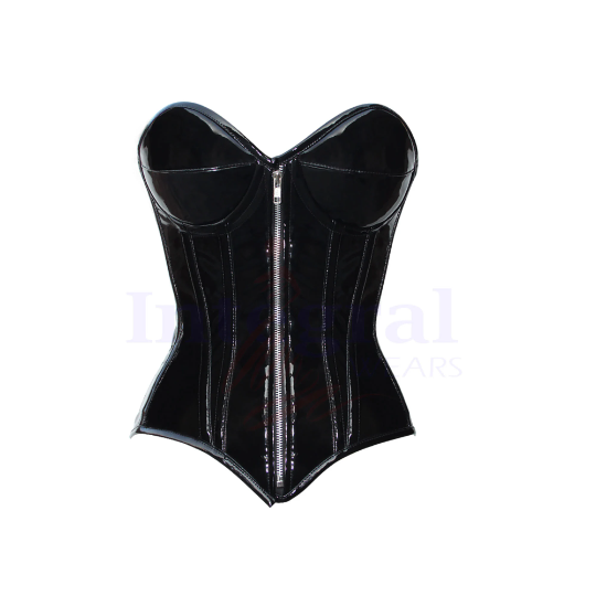 Womens overbust corset - PVC corset - Overbust corset women - Waist shaper - Waist clincher - Wedding corset women - Leather corset